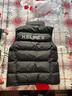 卡尔美（KELME）秋冬运动棉衣男足球训练棉马甲休闲保暖防寒背心棉服棉袄 黑色 3XL 实拍图