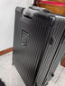 友胜保罗行李箱大容量拉杆箱超轻盈学生旅行箱男女密码箱皮箱多功能登机箱 极夜黑 26英寸 【上学旅行长期出行】 实拍图