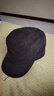 HKWZ大头围平顶帽男帽大码加大加深大号帽子男春夏季适合大脸戴的胖子 灰色后封口（毛呢加绒款） 2XL 加大码(60-65cm）不是大头围别拍 实拍图