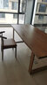源氏木语 实木餐椅现代简约休闲椅水曲柳牛角椅北欧餐厅家用靠背椅 水曲柳胡桃色牛角椅(棕黄) 实拍图