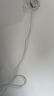 广昌兴（G.C.X）国标电源线两芯裸尾带两项插头两孔220V10a电器自接线电气设备内配线2芯0.75平方铜 白色 1米 实拍图