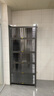 帅仕（shuaishi）厨房用具置物架落地多层餐边柜收纳碗柜家用橱柜微波炉烤箱储物柜 【加高加厚】灰6层80长42深丨双线孔可通电丨一体侧板 实拍图