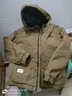 罗蒙（ROMON）秋冬加棉加厚外套男士青年棉衣服休闲连帽工装款防风夹克冲锋衣男 M1091卡其色 2XL 实拍图
