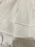 妙奕嘉半身裙女夏季新款短裙蛋糕裙白色小个子显瘦高腰a字裙蓬蓬裙子 V型蝴蝶结腰头蛋糕裙【白色】 S 【建议80-95斤】 实拍图