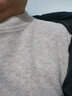 罗蒙 100%羊毛衫男士【加厚款】秋冬季保暖装圆领毛衣套头针织打底衫 实拍图