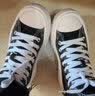 匡威（Converse）女子 ALL STAR系列 厚底高帮松糕帆布鞋 568497C 37.5码US7码 实拍图