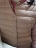 鸭鸭（YAYA）反季马甲女轻薄羽绒服秋冬坎肩修身保暖背心马夹女百搭内穿女装K 粉色 XL 实拍图