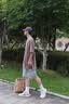 百鹊亭美式工装牛仔短裤男2026夏季潮牌宽松复古休闲五分裤子男 浅蓝色 XL 实拍图