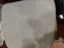 陌桐帛枝餐椅垫坐垫中式马蹄形四季通用防滑纯色椅子垫餐厅家用 灰色 大号马蹄形45*42cm*3cm厚 实拍图