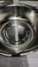 美厨（maxcook）不锈钢盆洗菜盆调料盆和面盆 加大加厚味斗22cm 和面MCWA-013 实拍图