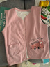 舒贝怡婴儿衣服儿童马甲两面穿背心宝宝坎肩上衣男女春秋马夹粉100CM 实拍图