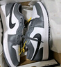 Jordan休闲鞋男子AJ 1乔丹JORDAN 1运动鞋553558-152白灰44.5 实拍图