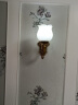 凯特皇菲 全铜欧式壁灯卧室床头灯客厅背景墙灯具过道走廊美式壁灯 9031 9027-1B 晒单实拍图