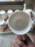 集雅斯（JYS） 陶瓷茶壶套装家用茶杯客厅泡茶组合泡茶具整套现代中式陶瓷茶杯 大号雅致壶+雅致杯+双层茶盘 实拍图