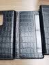 洽利顶奢真皮适用华为matex2手机壳折叠屏MateX2典藏版保护套支架智能全包翻盖防摔磁吸皮套男款 华为Mate X2鳄鱼纹智能二代黑色【顶奢牛皮】 实拍图