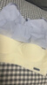 氧心（YANGXIN）2件装夏季吊带背心内衣女聚拢舒适无痕无钢圈文胸超薄收副乳胸罩 黑色+卡其【吊带款】 L 实拍图