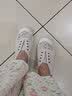 斯凯奇（Skechers）女平底鞋夏季网面蕾丝透气鞋子女士时尚低帮113821 乳白色/OFWT 36 【正码正拍】 实拍图