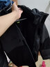 森马森马棉服男冬季新款外套宽松抽绳连帽户外机能风休闲个性拼接 灰黑色调0129 170/88A/M 实拍图