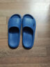 百慕倾臣 新款凉拖鞋女款夏季户外穿居家EVA舒适软底防滑浴室情侣凉鞋男士 藏青 40-41 适合39-40 实拍图