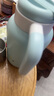 飞利浦（PHILIPS）保温壶焖茶壶 316不锈钢大容量水壶 家用办公暖水瓶按压式热水壶 家用保温壶-蓝色2L 实拍图