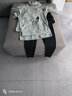 骆驼（CAMEL）瑜伽套装女跑步健身四件套运动服 Y23BATL6052 冰灰绿/幻影黑 M 实拍图
