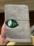 洁丽雅（Grace）新疆棉5A抗菌毛巾纯棉吸水素色柔软洁面巾擦脸巾 单条装 灰色 实拍图