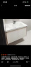 恒洁（HEGII）浴室柜 陶瓷一体盆智能美妆镜柜组合卫生间至简奶油风包安装 【智能镜柜】6189-100 97.5cm 晒单实拍图