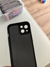 HotFire 适用苹果15手机壳 iPhone 15保护套 磨砂全包硬夏天超薄蜂窝散热透气男女款个性简约-黑色 实拍图