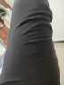 李宁运动卫裤女新款灰色棉感舒适秋冬季大码休闲训练裤子束脚针织卫裤 标准黑 M 实拍图