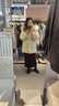 妍莉芬（yanlifen）新款连衣裙女装2025年春季法式减龄小香风针织套装女半身裙子春秋 咖色毛衣+半身裙【套装】 M 实拍图