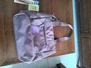 东选单肩妈妈包女情人节新款女包尼龙帆布包高级感质感托特包时尚通勤 香芋紫 实拍图