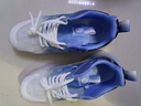李宁龘膜男童鞋子秋季透气运动鞋学生跑步鞋网面气垫减震增高鞋子 天蓝升级款 39 实拍图