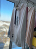 NASA BASE官方潮牌联名连帽卫衣男女款秋冬季ins情侣装青少年加绒上衣男装 LM-1704-白色 L（建议110-125斤） 实拍图