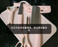 沃德百惠（WORTHBUY）厨房刀具砧板套装组合二合一切肉切菜刀水果刀削皮刀  粉色五件套 实拍图