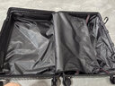 掌金者行李箱大容量皮箱学生旅行拉杆箱可坐万向轮结实耐用小型密码提箱 尊贵黑【升级加厚铝框款】 28英寸 【长途出差】 实拍图