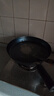 拜格章丘手工锻打铁锅老式圆底无涂层铁锅不粘炒菜锅燃气灶通用锅具 铁锅已开锅【适用1-3人】 32cm 实拍图
