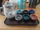 三多九如 茶杯套装6个功夫茶杯窑变主人杯陶瓷品茗杯茶道杯礼盒装 6只混色礼盒装 实拍图