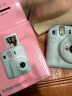 富士（FUJIFILM） instax mini12立拍立得一次成像相机 3英寸相纸一次成像旅游相机 mini12 薄荷绿 实拍图