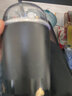 哈尔斯（HAERS）保温杯 茶水分离不锈钢男女士大容量商务办公带手柄泡茶杯子 钢本色礼盒套装 500ml +580ml 实拍图