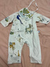 aqpa【195g新疆棉】新生婴儿连体哈衣春秋纯棉衣服宝宝和尚服0-6 檬想成真 52cm 实拍图