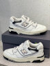 NEW BALANCE  NB550官方板鞋男鞋女鞋复古低帮百搭米色/黑色休闲运动鞋 米色/黑色 BB550LWT 38 (脚长23.5cm) 实拍图