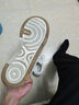 特步板鞋男新款运动休闲空军一号板鞋耐磨百搭情侣板鞋时尚鞋子厚底 帆白-0041 男款 39 实拍图