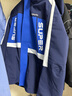 探路者探路者男女童三合一冲锋夹克 秋冬款童装儿童防风外套QAWWBL93624 数码蓝 160 实拍图