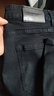 真维斯（Jeanswest）牛仔裤男修身直筒秋冬季新款潮流柔软棉弹舒适休闲男士长裤子男 9024黑灰 36 码(2尺8) 实拍图