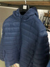 雅鹿【90鸭绒】轻薄羽绒服男士短款轻便秋冬连帽保暖休闲防寒羽绒外套 实拍图