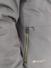 罗蒙（ROMON）棉服男冬季通勤商务休闲大码纯色棉袄保暖棉衣外套男M05黑色XL 晒单实拍图