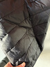 鸭鸭（YAYA）反季冬装羽绒马甲男女轻薄款修身短款保暖运动休闲冬季外套KXM 黑色 2XL （男女款） 实拍图