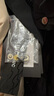 金羽杰明星同款90鸭绒冬季加厚保暖泡芙羽绒服女士长款面包服Y23806208Y 新黑格尔 S 适合120斤以下 实拍图