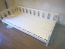 金客官 拼接床加宽婴幼儿床实木单人床边小床成人小孩延边宝宝床 加厚 三面护栏 长200宽90高40cm（可定制尺寸） 实拍图