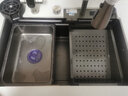 GOFU高赋-G18瀑布出水水槽不锈钢厨房大单槽多功能洗菜池洗菜盆洗碗槽 G18[水槽6846A] 实拍图